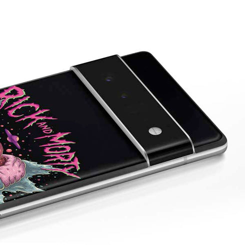 Adult Swim Rick and Morty Split Head Rick Google Pixel 6 Pro Skin